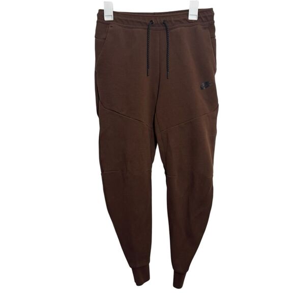 Nike Athletic Espresso Brown Jogger Sweatpants - Picture 1 of 4